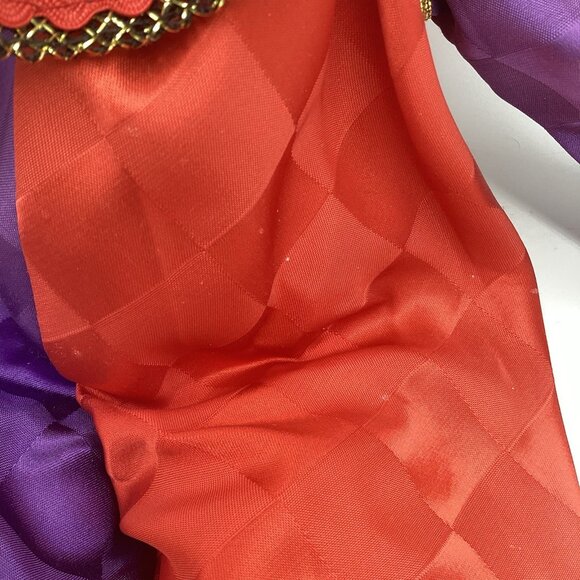 Vtg Madame Verte Porcelain Musical Clown Doll Wind Up Back Collectible 17” Rare - Picture 8 of 12